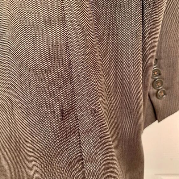 VINTAGE HART SCHAFFNER & MARX GOLD TRUMPETER 46L - Picture 6 of 11